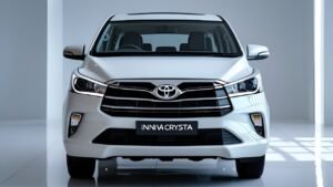 Toyota Innova Crysta 2025: 39 KM/L Mileage, 7-Seater Comfort & ₹1.15 Lakh EMI