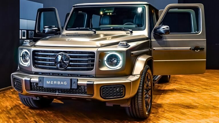 Mercedes-Benz G-Class 2025: White Roof & Vintage Look Package Unveiled