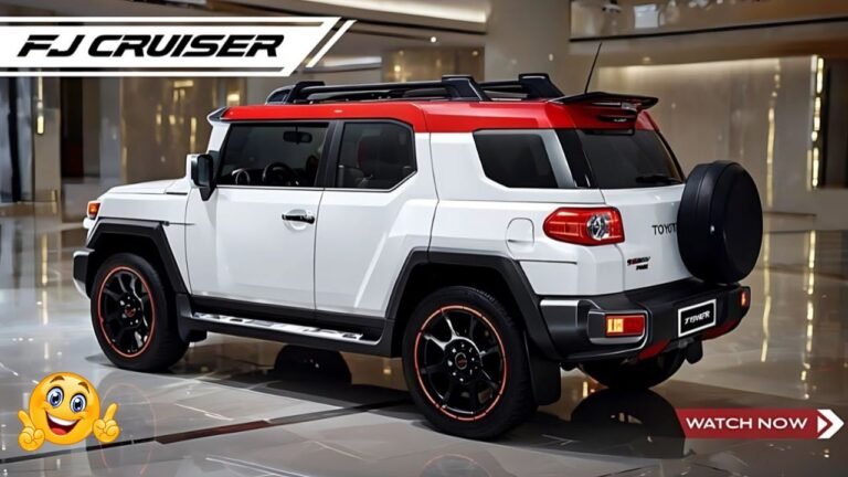Toyota FJ Cruiser 2025 Ultimate Off-Road SUV with Power & Style Starting at ₹32 Lakh